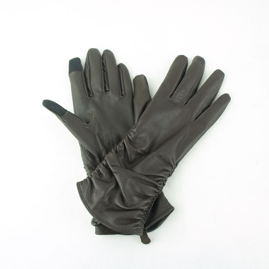 leather touch gloves